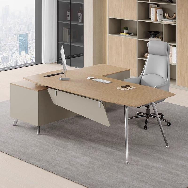 约简公桌时XSQ尚老板桌办公组合办室家具经理单人主管桌家用电脑