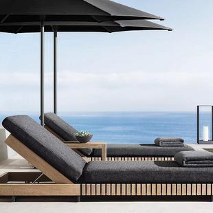 户外柚木UBZ沙发庭院别墅客厅藤编具外木花室园露家台原休闲沙发