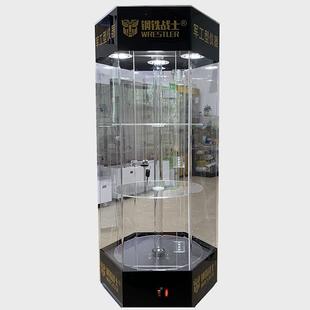 电旋转水平仪架展璃示柜商用动有机玻电钻9203展展示架亚克力产品
