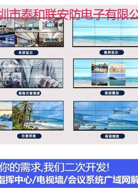天地伟业校园视频监控55寸液晶拼接监视器 TC-D55514  LCD/J