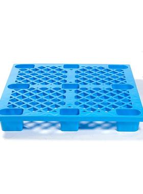 叉车塑料卡板工厂车间11111111网格单网格面九托盘栈板流周物转网