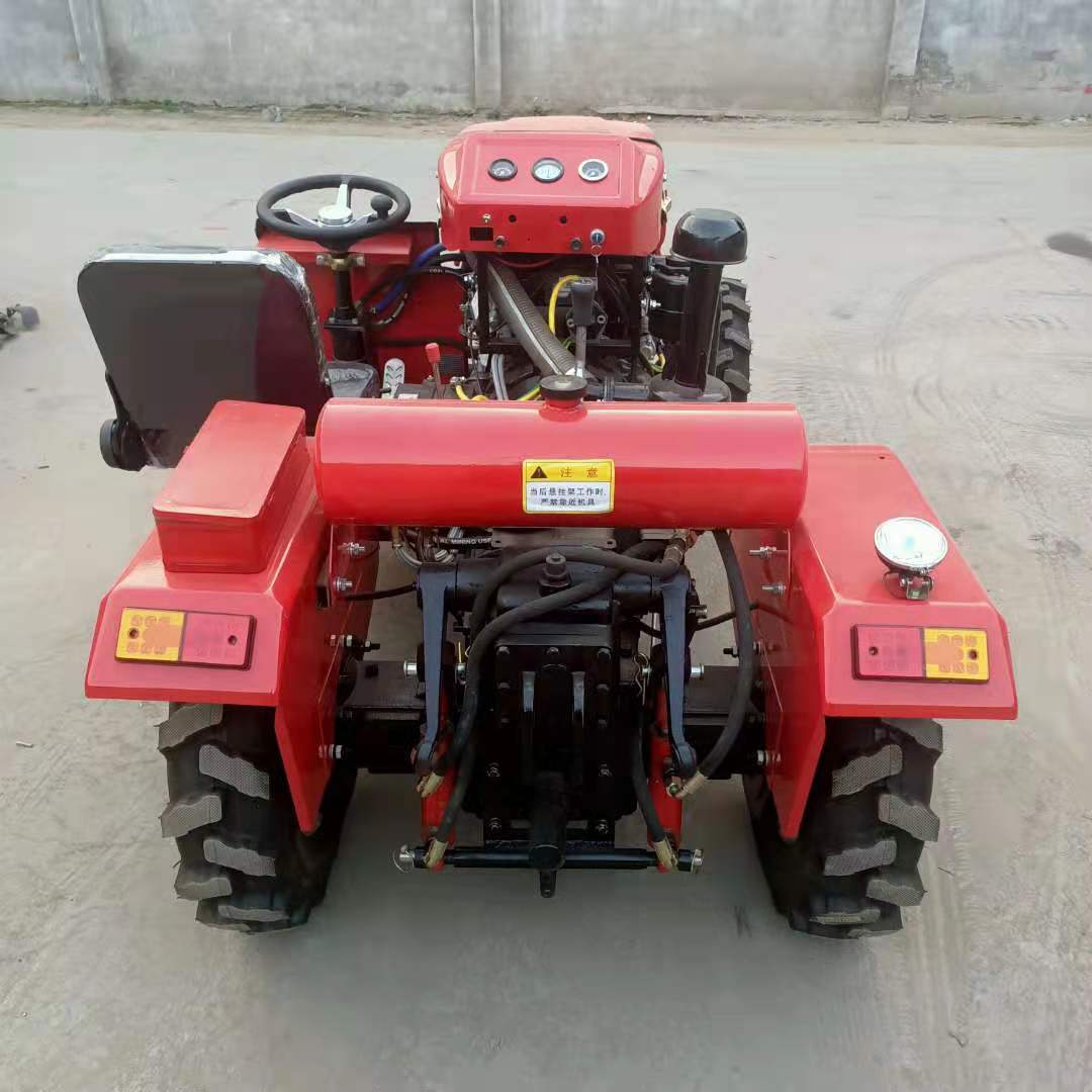 28马力低矮型果园大棚旋耕机 四驱农用四轮拖拉机 25马力拖拉机