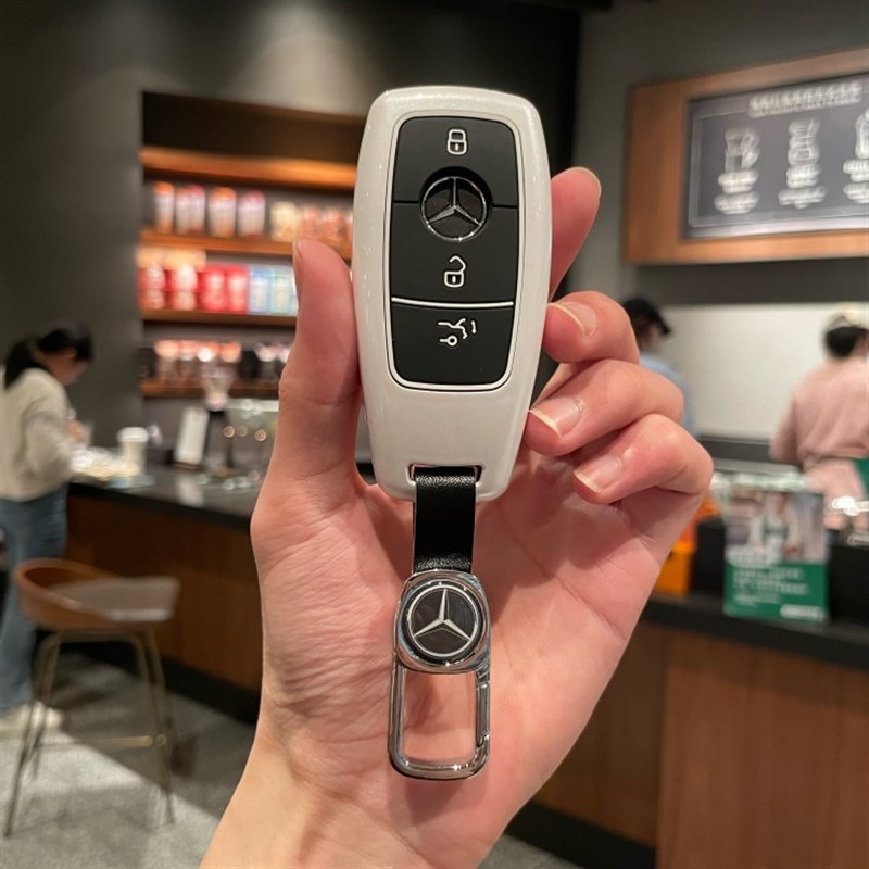 适用于奔驰钥匙套新A级C级E级A200L包C260L车E300L壳GLC300/GLE扣