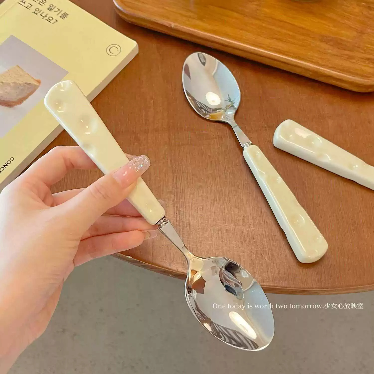 不锈钢奶酪刀叉勺餐具套装