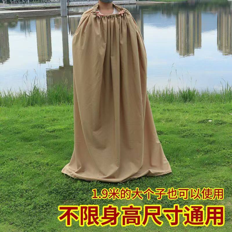 摄影模特遮挡换衣衣裙防走光斗篷户外海边更衣游泳简易更衣室帐篷