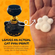 亚马逊新品Cute Cat Paw Foam Soap Dispenser可爱猫爪泡沫皂液器