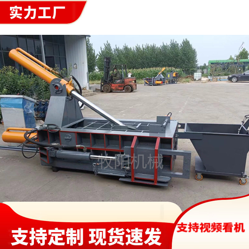 Y81-100铁销液压压块机卧式不锈钢液压压块机金属液压压块机现货