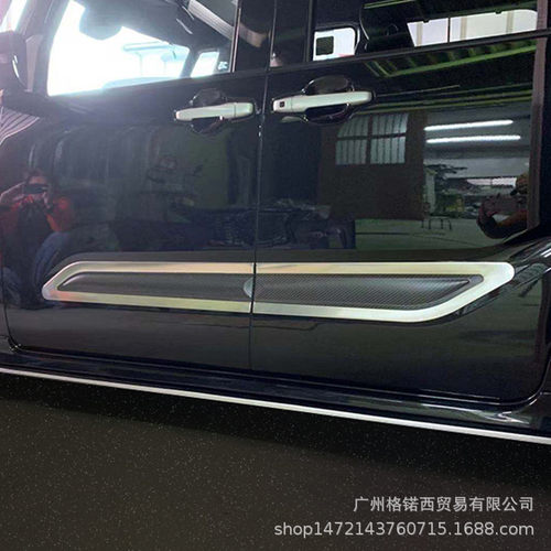 适用于19款大发TANTO上车身饰条改装车身饰条不锈钢LA650/660专用