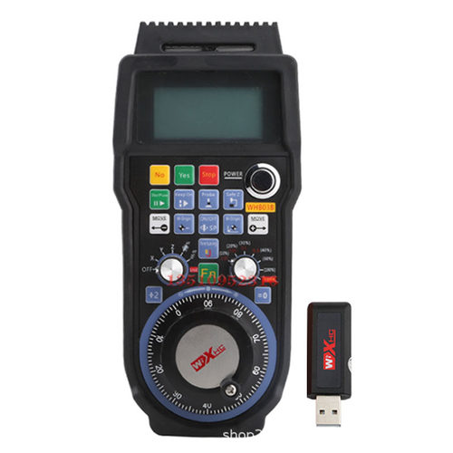 CNC无线手轮 WHB03B/WHB04B Mach3 3轴 4轴6轴手轮USB遥控接收器