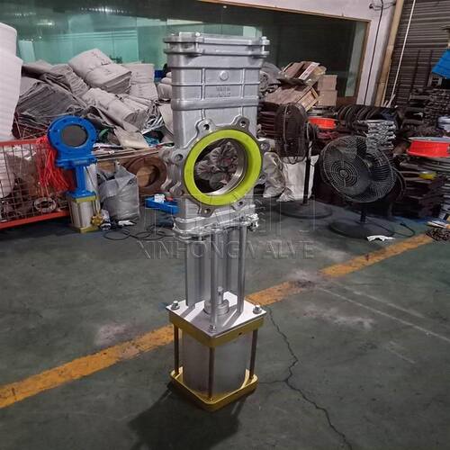 SCZ773H液动穿透式刀闸阀阀 高压 焊接 现货 型号 欣弘阀门