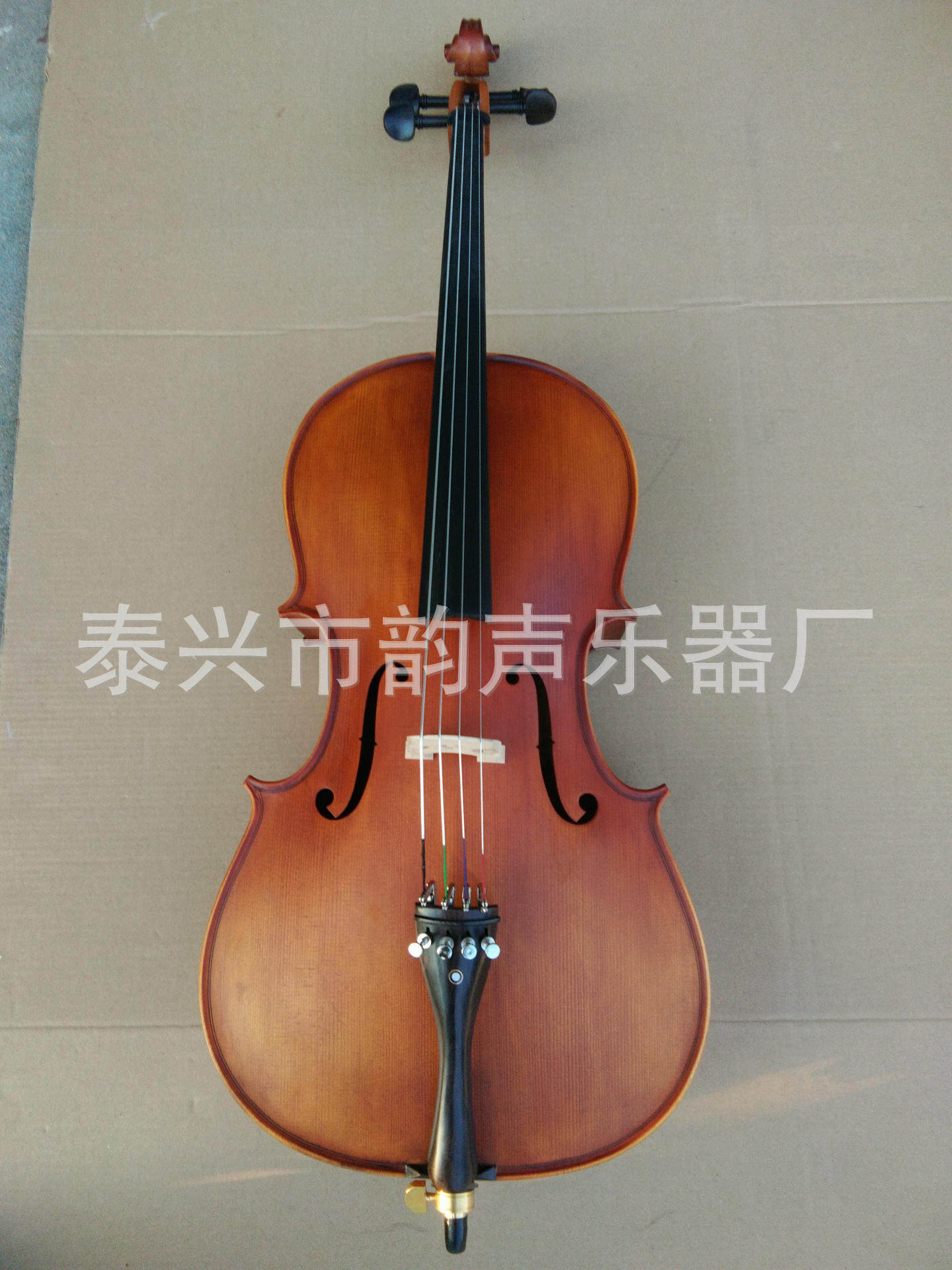 韵声大提琴初学者成人儿童大提琴演奏级实木大提琴直销大提琴