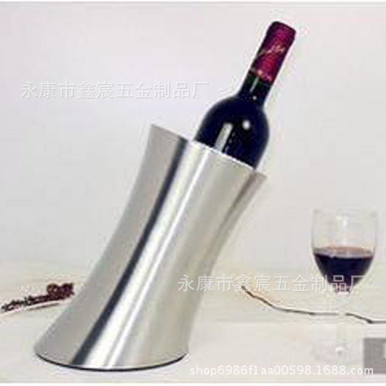 不锈钢冰桶金属桶 马蹄牛脚冰桶 红酒香槟圆形 酒吧批发 厂家直销