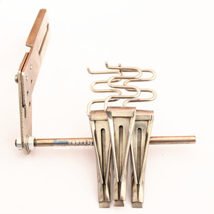 橡筋车拉筒森本1404多针车趴条拉筒多条面贴器 双针车贴条组件