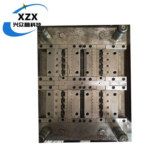 连接器模具注塑加工胶芯DP20pin带卡勾自动焊线A公头DP
