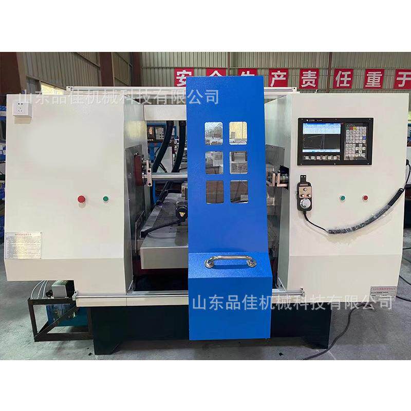 单边单旋数控旋压机不锈钢杯具锅具成型设备镀金铝杯杯托旋压机
