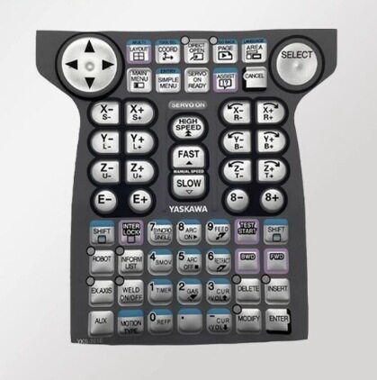 YKS-701E机器人DX200示教器JZRCR-YPP21-1按键膜
