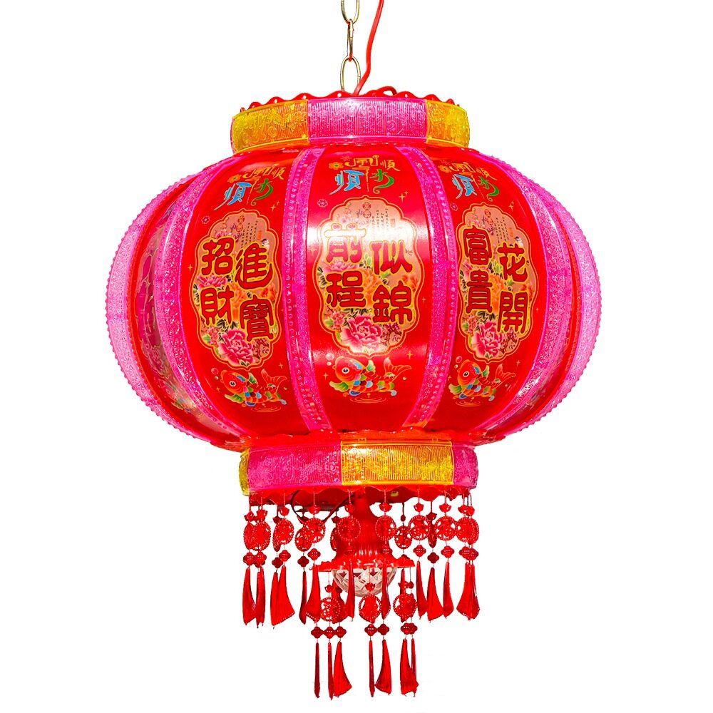 2026灯笼2026新款 led旋转七彩乔迁别墅结婚阳台户外大门口灯马年