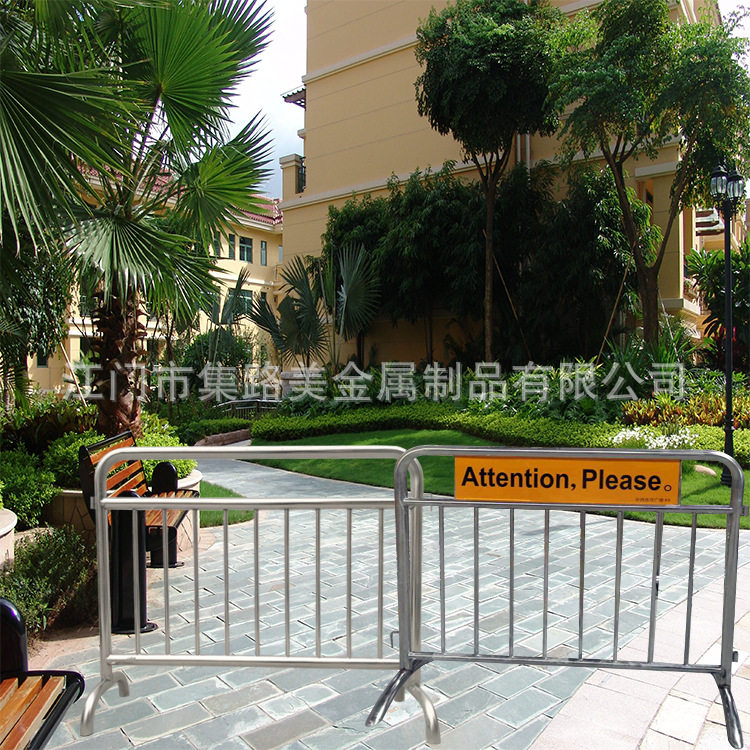 不锈钢铁马201.304 可移动铁马 安全防护隔离护栏 现货厂家直供