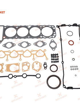 KA24DE D22帕拉丁10101-VJ027 发动机大修包火花塞胶条曲轴油封配