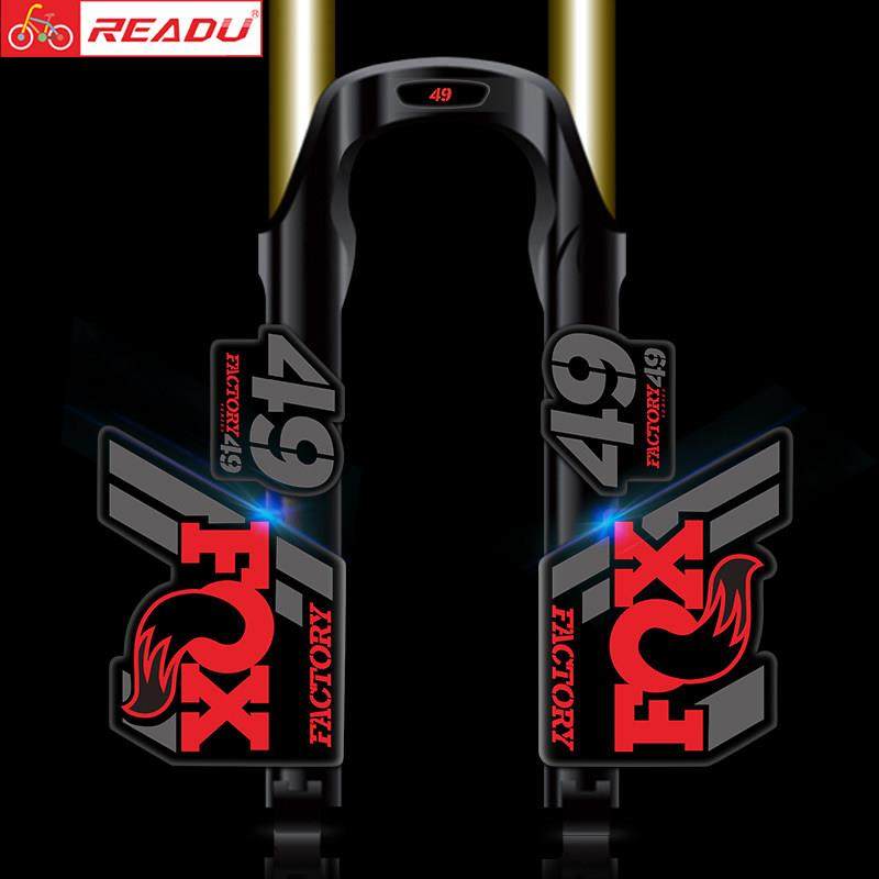 2020 fox49前叉贴纸自行车登山车单车车身改装前叉贴装饰防水防晒,自行车/骑行装备/零配件,自行车贴纸/反光贴,淘宝优惠券,粉丝福利购,淘宝优惠卷