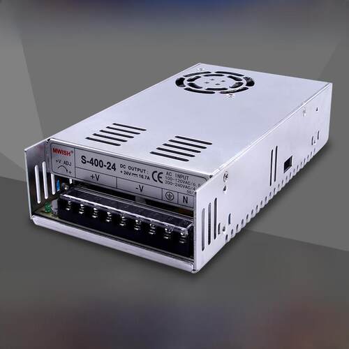 明威220至24V/12V直流开关电源15V监控S-400W-48变压器Dc36V5V33A