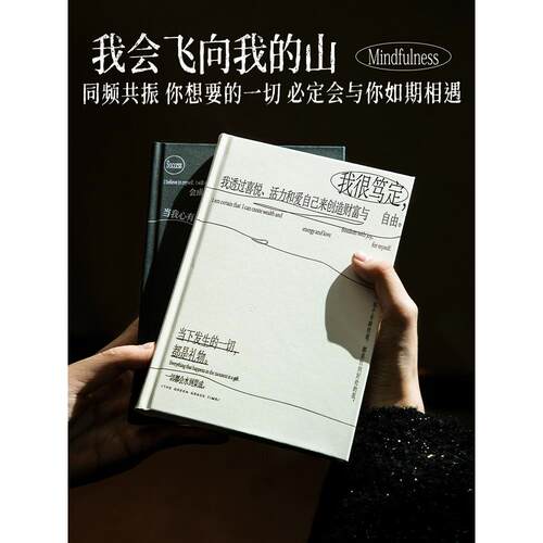 清河记我能飞我的山简单笔记本高价值日记加厚学生记事本