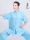 Женская одежда Xiaoheshan Tai Chi, новинка 2025 года, хлопковая и льняная одежда для занятий тайцзи Ба Дуань Цзинь, мужская летняя тонкая одежда с короткими рукавами mini 2