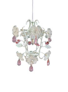 SY温柔的梦粉红色水晶吊灯欧法式浪漫小公主房衣帽间床头卧室灯