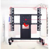 短液晶电视落地式 移动推车底座框架舞台讲台触摸一体机支架
