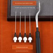 抠耳钳 可见耳钩 采购产品医疗抠耳专用工具 儿童发光耳垢镊子