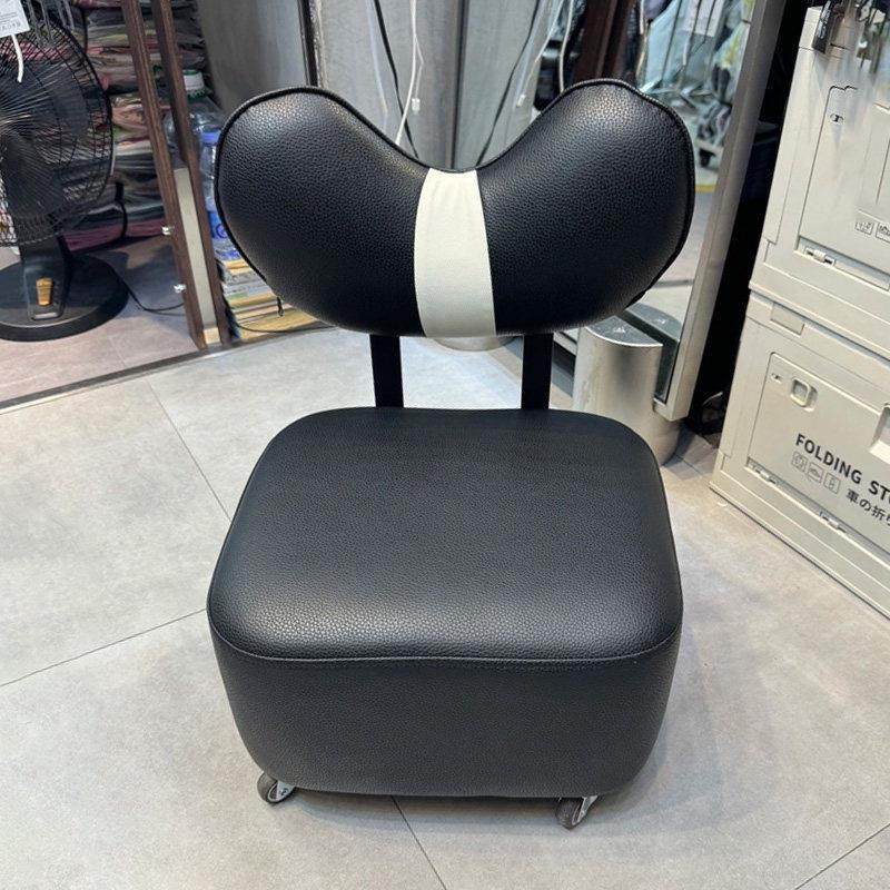 家用溜溜椅滑轮换鞋凳万向轮小凳子客厅带轮子椅子可移动矮凳板凳