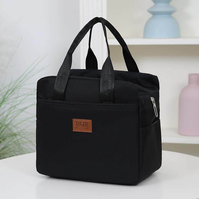 新款牛津布铝箔保温层便当带饭盒收纳袋子手提包上班妈咪拎包拉链,收纳整理,饭盒袋,淘宝优惠券,粉丝福利购,淘宝优惠卷