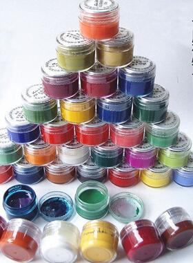 天雅矿物颜料 膏状岩彩套装 中国画颜料工笔石花青曙红藤黄K1-19