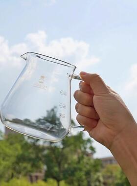 timmore /Timo耐高温手冲家用共享壶玻璃咖啡滴滤杯套装云壶