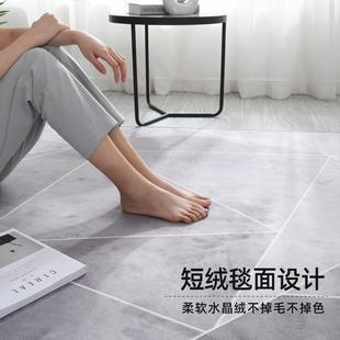 北欧轻奢地垫家用门口脚踏垫入户门防滑垫家用免洗耐脏垫子可 新品