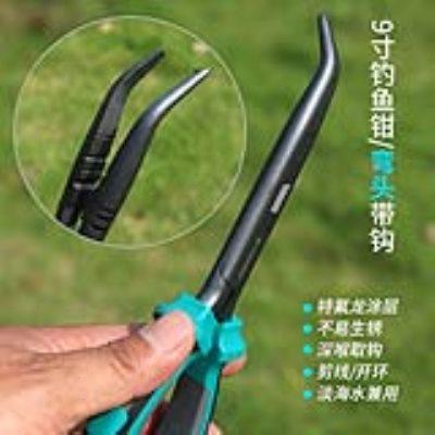 路亚钳子加长控鱼器一体新款多功能开环器深喉脱钩器摘钩取鱼钩钳