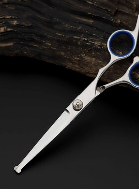 宝宝婴儿理发剪刀圆刀头儿童专业美发剪发神器Q自己剪刘海头发套