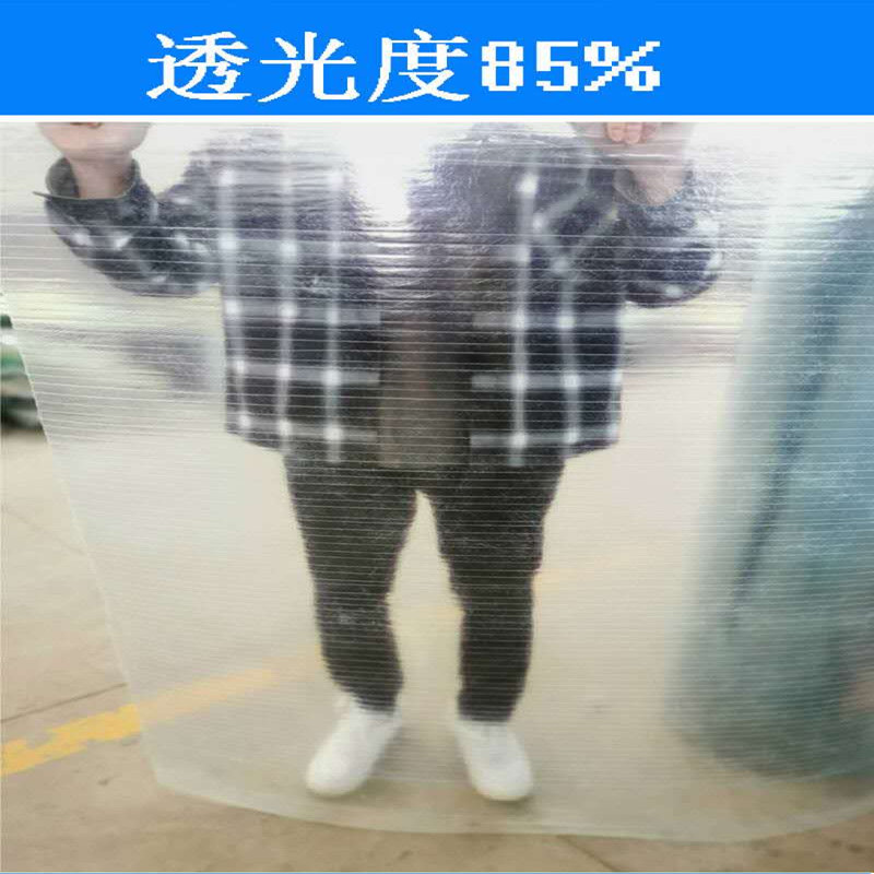 FRP阳光房耐力透明板采光瓦挡雨车棚隔I热耐腐防晒遮阳玻璃钢纤维