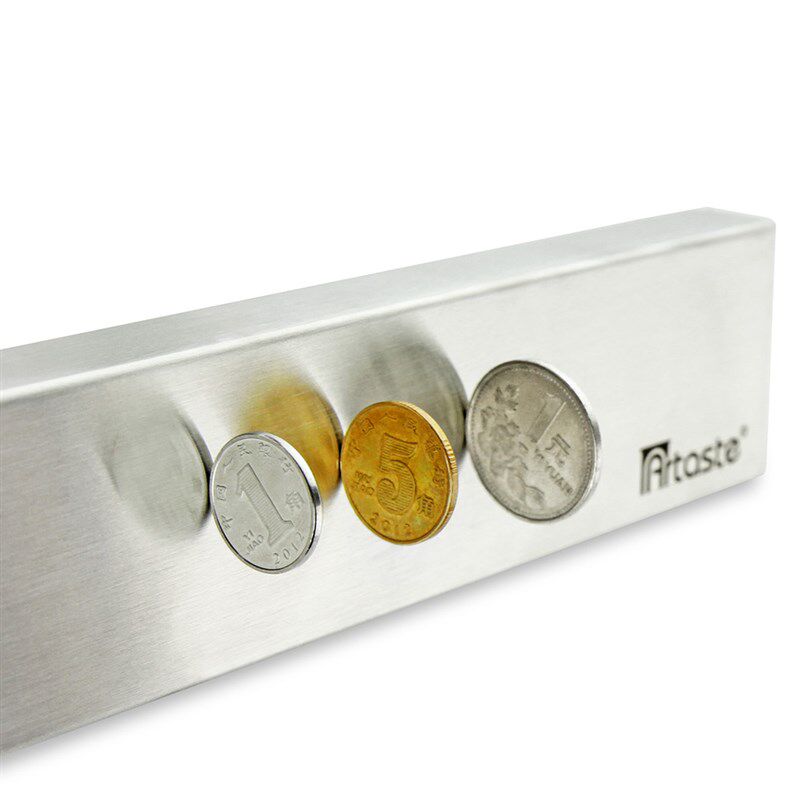 磁铁刀架磁力置物架厨p房不锈钢磁吸置刀架吸刀棒壁挂磁性刀座免