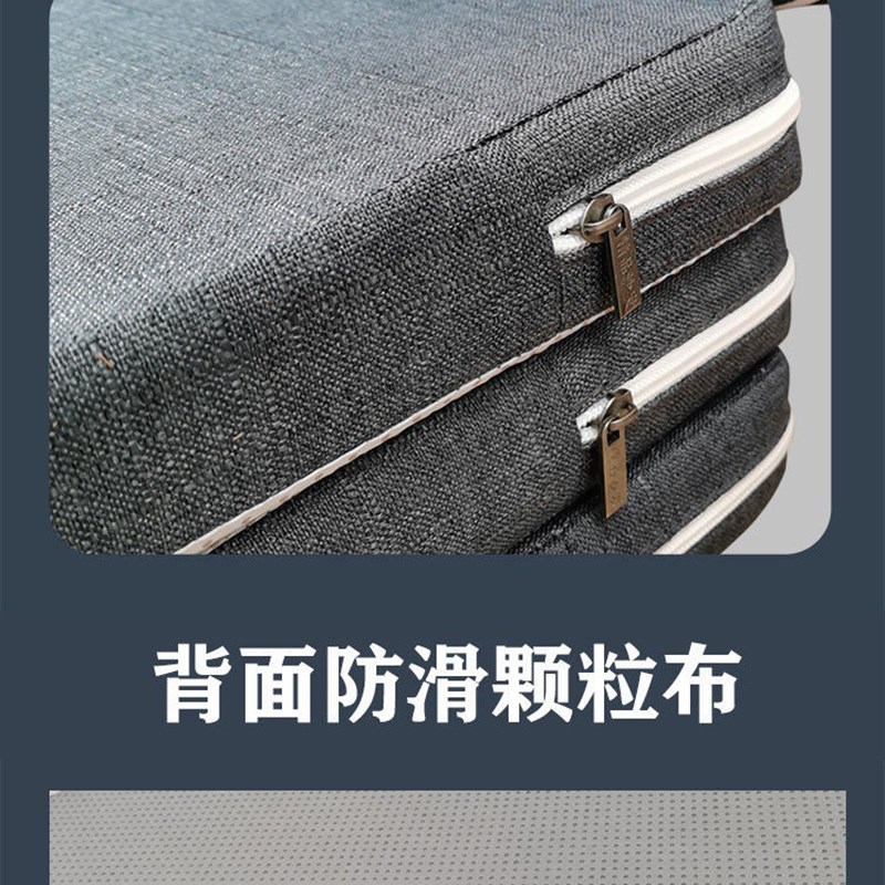 可拆洗加厚折叠地垫午休床垫榻榻米垫子睡觉N打地铺家用防摔爬行