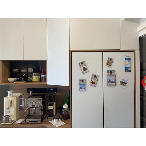 送好友拍立得相框冰箱贴宝丽来Go冰箱贴相框富士拍立得磁吸冰箱贴