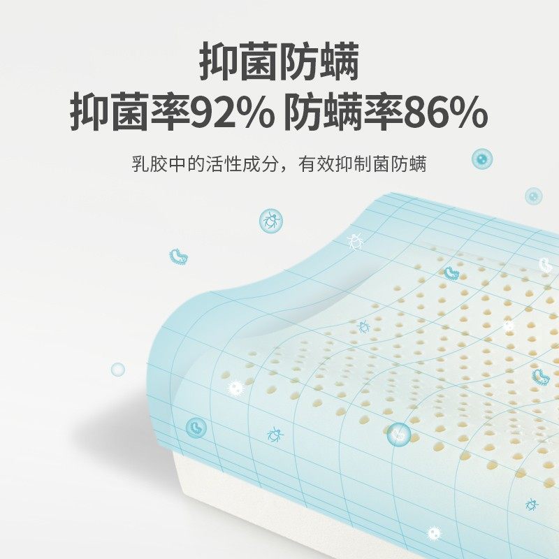 儿童枕头3乳胶6岁以上7四季通用宝宝幼儿园小学生8夏季10小孩专用