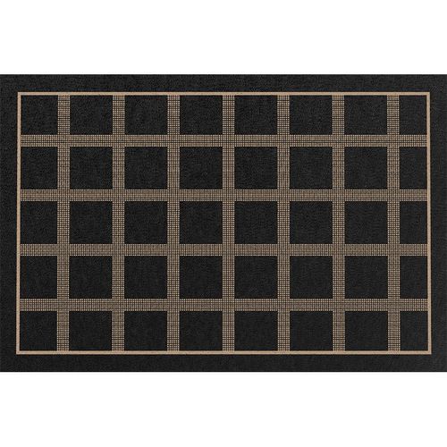 丝圈入户门地垫法式门口进门垫子耐脏黑色地毯家用玄关户外蹭脚垫