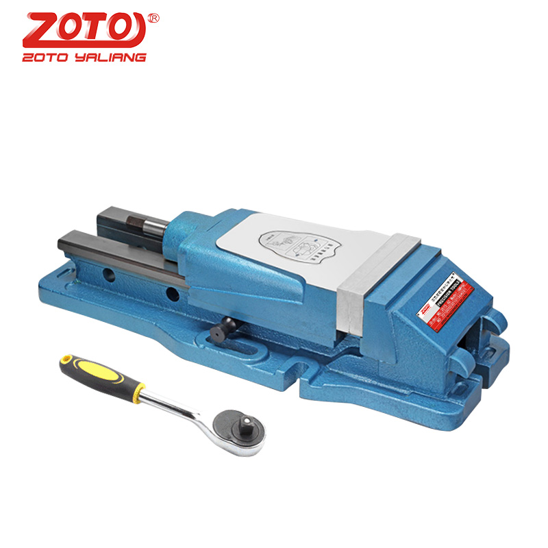 zoto 铣床液压虎钳 机用精密平口钳重型油压台钳角固式夹具高精度