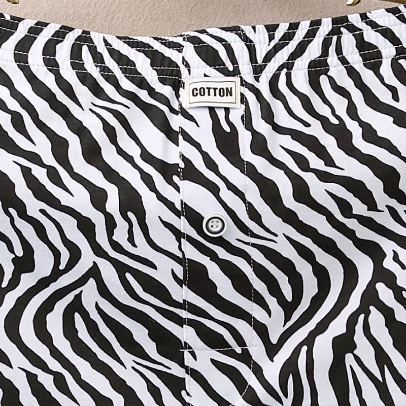 阿罗裤内裤男生纯棉宽松睡裤男士短裤男款平角2025新款透气四角裤