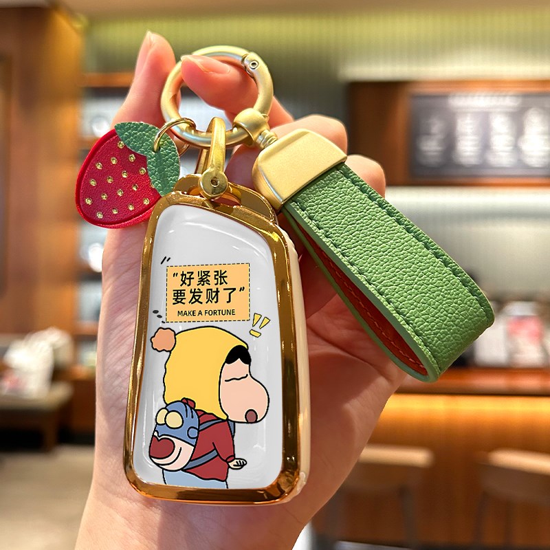 适用东风风神ax7钥匙套风度mx5汽车ax3 ax4 ax5女EV壳扣E70 A30包