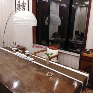 北欧风格 饰吊灯灯罩 瑞格利弓型钓鱼落地灯客厅书房创意纸灯装