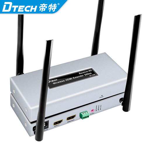 HDMI无线延长器500米一对多 HDMI传输器带红外IR工程专用联系客服