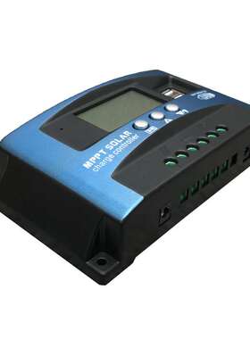 直供30-100A太阳能控制器MPPT光伏板充电器LED智能路灯照明控制器