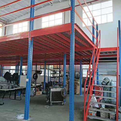 重型平台式货架仓储仓库阁楼二层平台式货架 Q235B钢材结构搭建